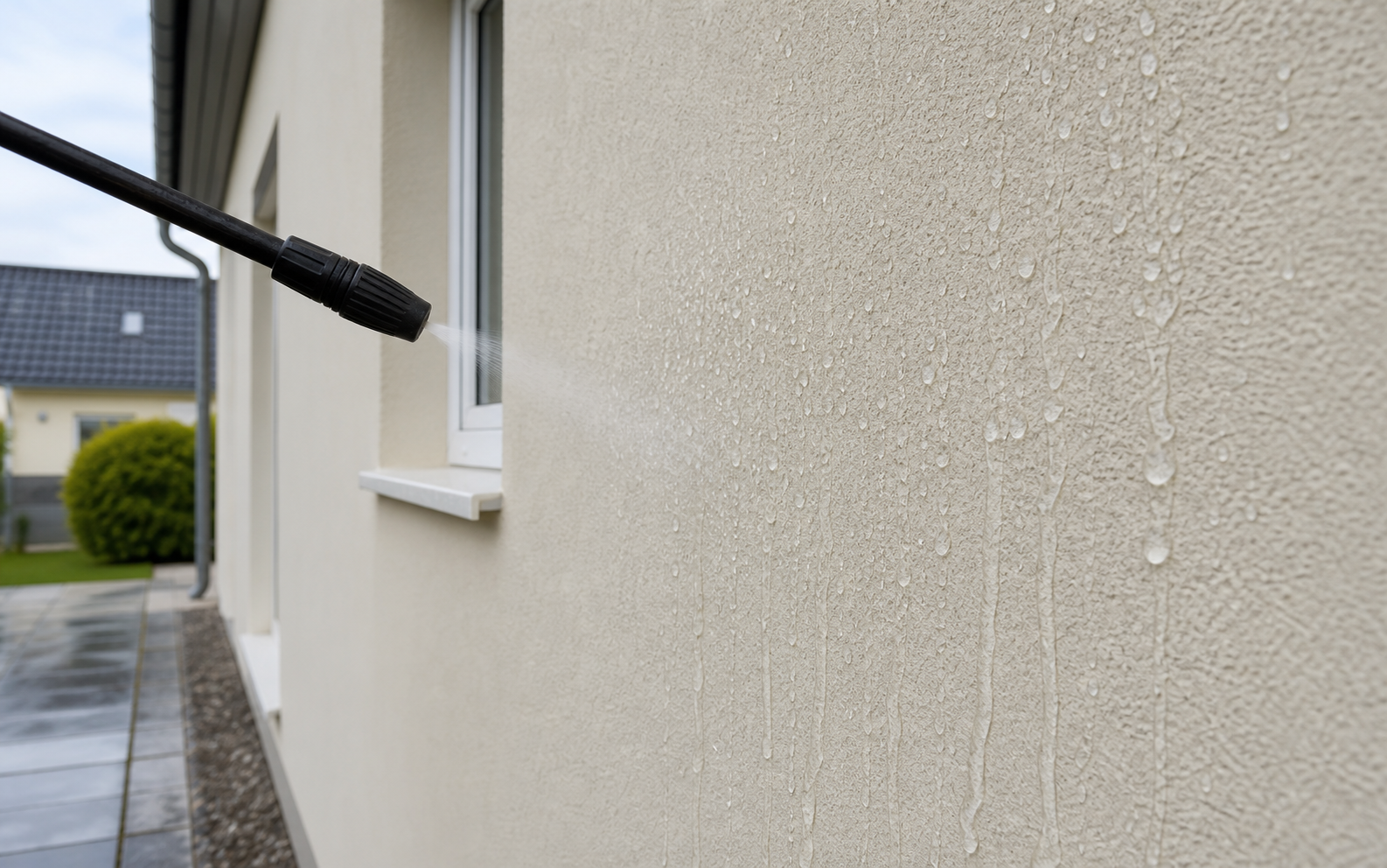 Fassadenimprägnierung Würzburg – wasserabweisender Schutz nach Fassadenreinigung