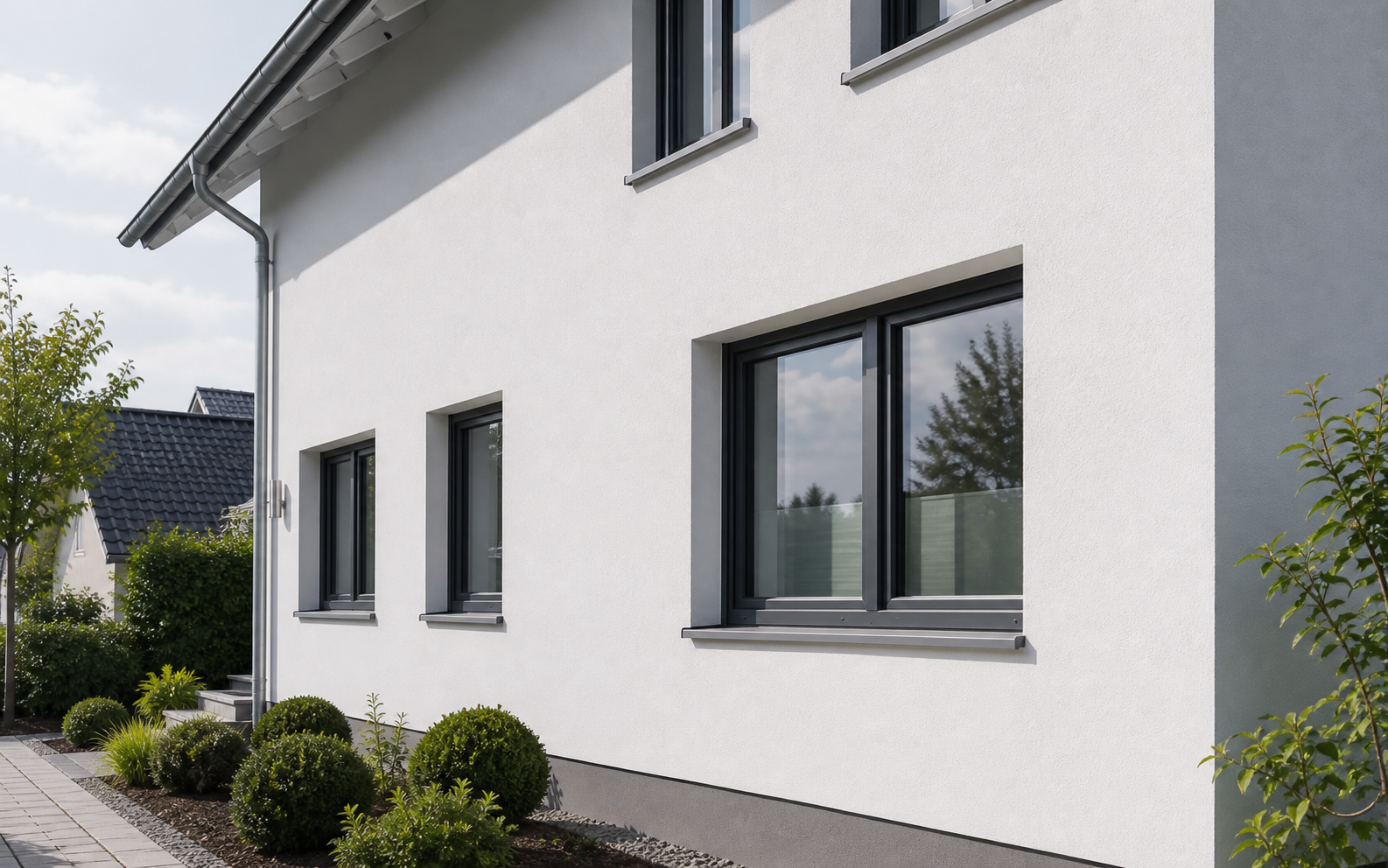 WDVS Fassadenreinigung Würzburg Dämmverbund